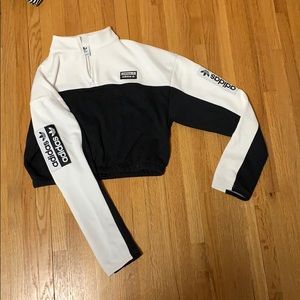 Adidas Cropped Zip Up